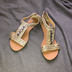 Gemmed sandals✨